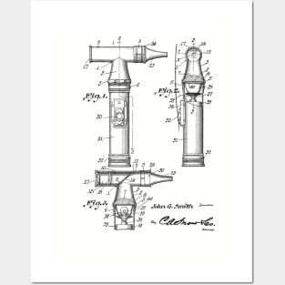 Otoscope Vintage Patent Drawing Posters and Art